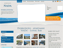 Tablet Screenshot of nada-lopar.com